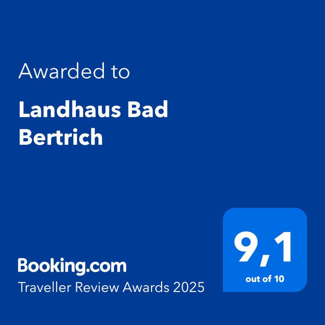 Landhaus Бад Бертрих Екстериор снимка